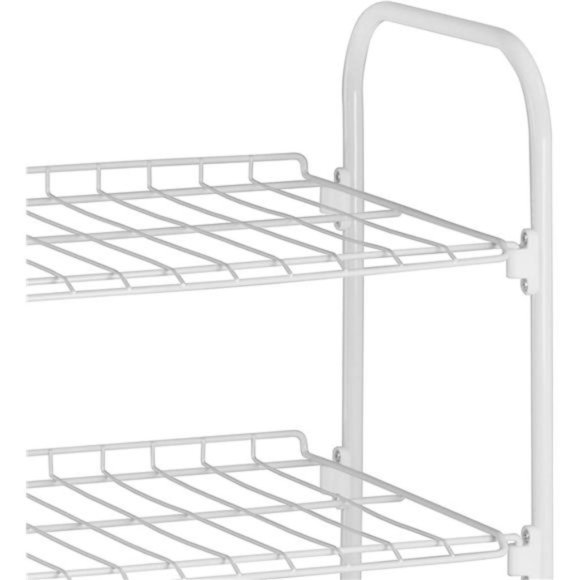 Storage & Organization | Honeycando 4tier White Metal Shoe Rack And ...